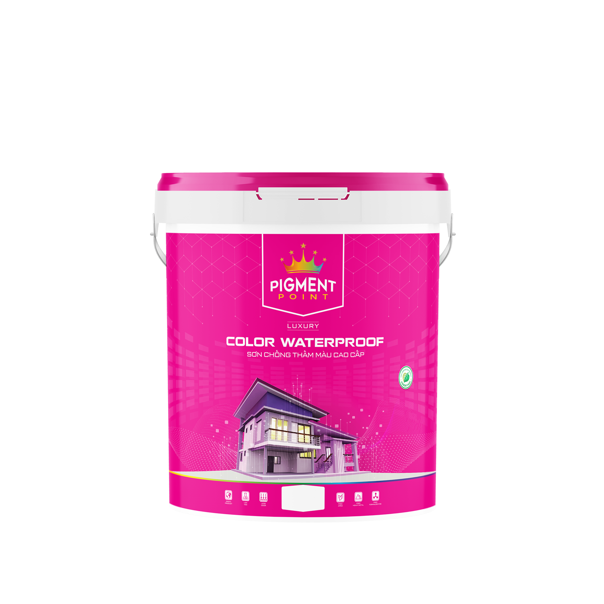 5L COLOR WATERPROOF - Sơn Chống Thấm Màu Cao Cấp
