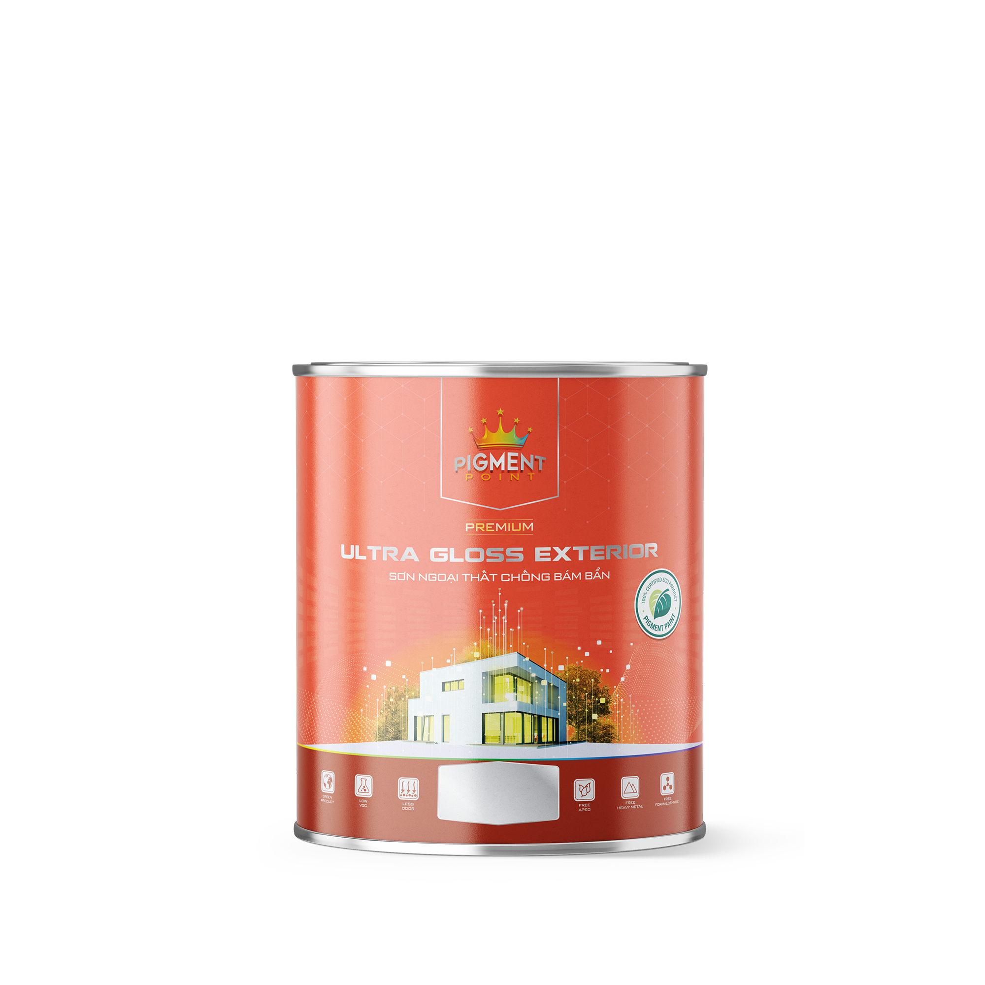 1L ULTRA GLOSS EXTERIOR - Sơn Ngoại thất chống bám bẩn