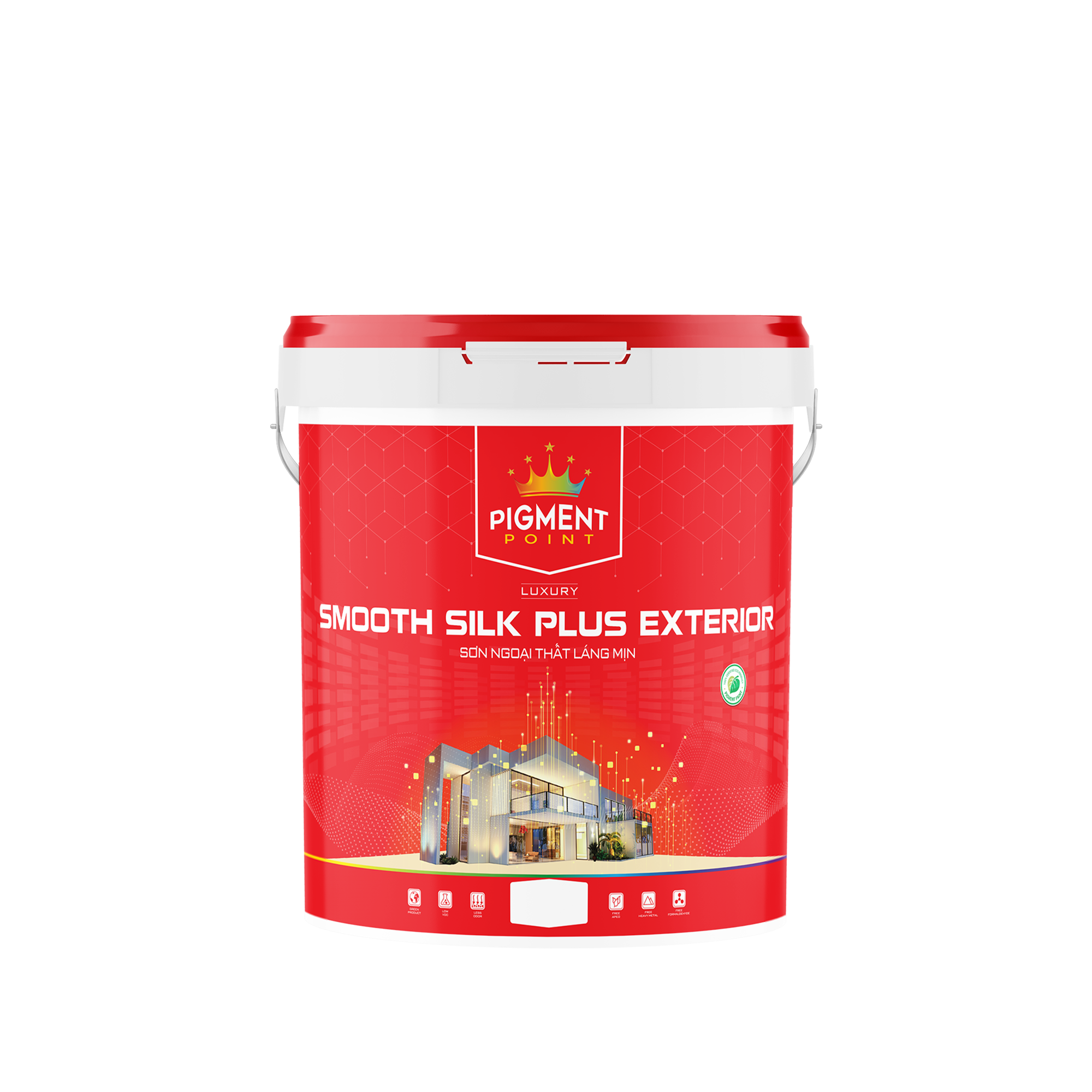 5L SMOOTH SILK PLUS EXTERIOR - Sơn Ngoại thất láng mịn